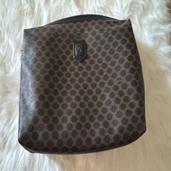 CELINE VINTAGE 罕有大號黑色雲朵包（送內膽包可不穿洞變斜背包）