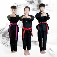 100% Quality baju taekwondo baju silat kanak kanak taekwando uniform Runmeng Taekwondo seragam untuk kanak-kanak, pelati