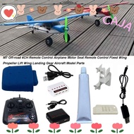 CAJA1 1pc/1set Remote Control Airplane Brushless, 4CH M7 -road Motor Seat Remote Control Propeller, 