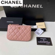 CC Bag Gucci_ Bag LV_Bags design A82365 Letter plaid chain short wallet caviar leather women' T5Y2