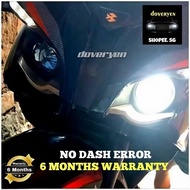 Bajaj Pulsar RS200 - Ultra Bright 6500k White LED Headlight Bulb - H1 H4 H7 H8 H9 H11 HB3 HS1 P15D B