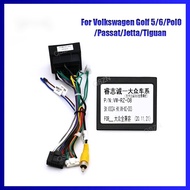Raise VW-RZ-08 Canbus Box For Android  Volkswagen Golf 5/6/Polo/Passat/Jetta/Tiguan Harness Wiring Power cable Car radio
