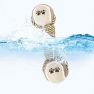 2-HEAD TENNIS BALL ROPE, TOY ROPE FOR DOGS TO CLEAN TEETH -IP888