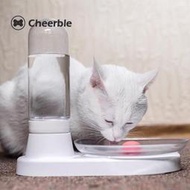 (24H現貨寄出） Cheerble 全新二代 貓湧泉飲水機 貓咪飲水機（非自動）貓咪喝水神器 貓碗 寵物飲水機 水碗