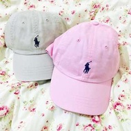 [預購] Polo Ralph Lauren 帽 小馬帽 鴨舌帽 棒球帽 粉 桃紅 正品 老帽 皮革 真皮 淡粉 粉紅 現貨