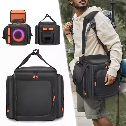 For JBL Partybox Encore Essential 2 Portable Speaker Dust Case Large Capacity Speaker Carry Bag with