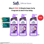 [Buy 2 Free 1] SAFI Shayla Supa Curly Anti Frizz & Fragrant Shampoo 625g
