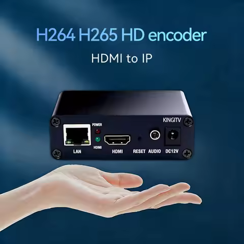 HDMI to IP Encoder mini H.265/H.264 video For RTMP/RTSP/HTTP/UDP/SRT/ONVIF 1080P Hot-Sale IPTV Live 