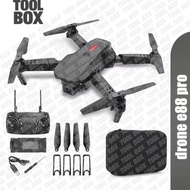 New Toolbox E88 Drone Camera Drone Quadcopter Auto Fokus include