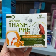 DK3 thanh Lung Lozenges, box of 10 blisters x 4 ivy leaf extract tablets