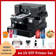 Printer A4 Size Epson L805 Phone Case Uv Flatbed Printer With Varnish Uv Dtf Printer Sticker For Bot