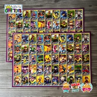 Mainan Jadul Kartu Plek Gaple Adu Kertu Gaplekan Gunung Kelud - Gambar Poster Adu Gepok - Kartu Gepo