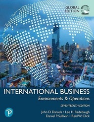 International Business Global Edition [Paperback] 17e by John Daniels - ISBN 9781292403274 / 1292403
