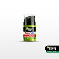 Garnier Men Acno Fight Acne Fighting Brightening Serum Cream Skin Care - 40ml (Pelembap Wajah Pria U