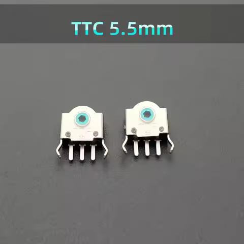 TTC 5.5mm mouse encoder wheel decoder green core repair parts 5 million high precision for Logitech 