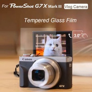 For Canon PowerShot G7X2 G7X3  Camera Screen Protector Tempered Glass for G7 X Mark II G7XMark III D