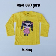 LOL LED long-sleeved T-shirt LOL LED long-sleeved children's T-shirt/ Girls' LED T-shirt/