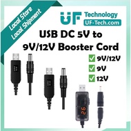 UFTECH USB DC 5V to 9V/12V Booster Cord Cable