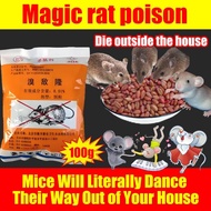 Racun tikus paling kuat【In stock】Rat poison killer No rats for 100 years  Mice Died outdoors Ubat ti