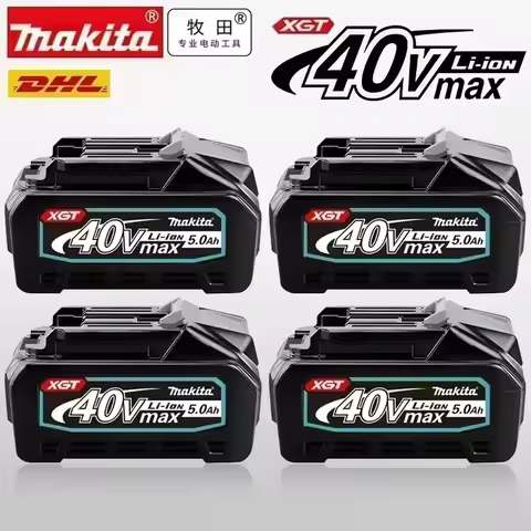 Original Makita XGT 40V Battery Pack，5.0AH Rechargeable High Capacity Power battery，Replacement maki