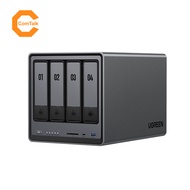 UGreen NASync DXP4800 Plus (NAS) | PG 8505 5C/8GB DDR5/1*2.5GbE/1*10GbE/4K HDMI/4-BAY | Black