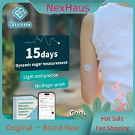 NexHaus BUZUD Continuous Glucose Monitoring System 2.0 CGM Blood Glucose Monitor Blood Sugar Level C