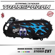 CVT / Sticker Block CVT Arai Suriken Transparent UV Honda BEAT, Scoopy, Genio CVT Sticker MOTIF Stic