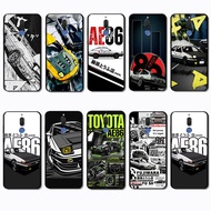 for 3c Huawei Nova 2 Lite 2i 3 3i 4E 5i 5T 7 SE 8i NS62 toyota ae86 Fashionable soft black phone cas