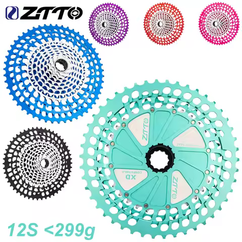 ZTTO SLR3 CNC Bicycle Cassette 12speed MTB 12S 9-46T 9-50T 10-50T XD Hub 12 Speed Mountain Bike Spro