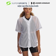 Áo Thun Tay Ngắn Nữ Under Armour Sportswear Baseball Jersey - 1389637-100
