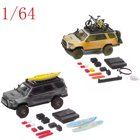 GCD Diecast 1/64 Scale Toyota 4Runner Alloy Car Model Toys for Boys Gift Toys for Kids 2 To 4 Years 