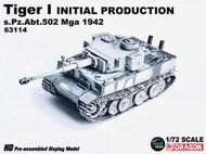 鐵鳥迷*新品現貨*威龍DA63114德國Tiger I虎式坦克"雪地"戰車模型1/72成品