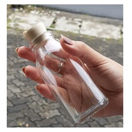 / 8 (eight) pcs 50/s120/s 145ml Glass Bottles with Wooden Lids Souvenir Glass Bottles GLASS BOTTLES 