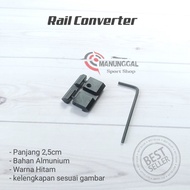 Rail Adapter 11mm - rail converter - Mounting rail