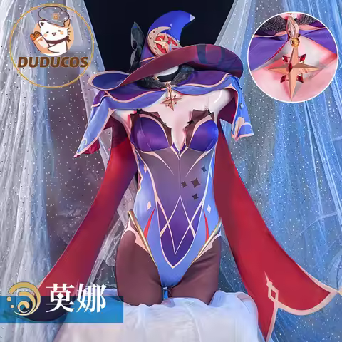 Mona Cosplay Costume For Halloween Christmas Festival Party Daily Fashionable role-playing costumes