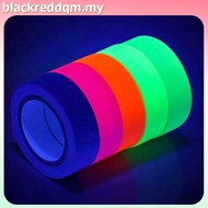 BLDQM UV Reactive Tape Blalight Fluorescent Tape Glow in The Dark Neon Gaffer .