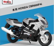 阿莎力  1:18  1/18 本田 HONDA CBR 600 F4I 重機模型 摩托車 重機 紅牌