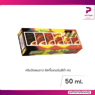 Just Modern Hair Colour Black A1 จัสท์โมเดอร์น ครีมย้อมผม สีดํา เอ1 ปิดผมขาว