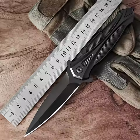 Fashionable OTF Folding Knife, Pocket Knife EDC Men's Knife, Suitable for Outdoor, Camping, Survival