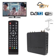 【Shop the Look】 New Mini Hd Dvb-T2 K2 Wifi Terrestrial Digital Tv Box With Remote Control