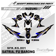 SUZUKI Full Body Decal Satria Fu BarongSUZUKI - Satria Fu Barong Decal Sticker. SFK.KS.001