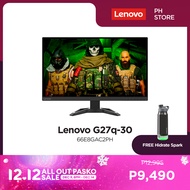 Lenovo G27Q-30 Monitor 27in VA 2560x1440 1ms 165Hz 350 nits 99% sRGB, 90% DCI-P3 HDMI DP AMD FreeSyn