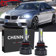 For BMW 5 Series F10 F11 2009 2010 To 2015 2016 - 2 Pieces/Set LED White 6000K Front Headlight Bulbs
