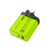 QC3.0 GaN USB A+C charger 5v2a for iPhone android mobile phone plug PD fast charger charging head