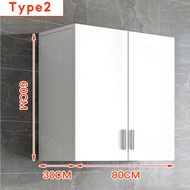 [10%Voucher]Hanging Cabinet Kitchen Wooden Wall Cabinet Balcony Cabinet Storage for Kitchen