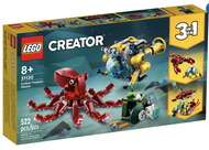LEGO® 31122 31130 31158 Creator Fish Tank Sunken Treasure Mission Sea Animals เลโก้ ตู้ปลา ของแท้ พร