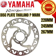 YAMAHA DISC PLATE THAILAND 220MM 245MM 267MM 200MM DISK BRAKE PIRING REAR DISC PINGGAN Y15ZR Y125ZR LC135 Y110 Y100 SRL
