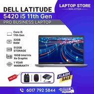 Dell Laptop Latitude 5420 | i5 11th Gen | 32GB RAM 512GB SSD | 1 Year Warranty
