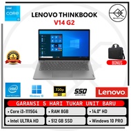 [ Baru] Laptop Lenovo V14 G2 Intel Core I3-1115G4 8Gb 512Gb Ssd 14.0"