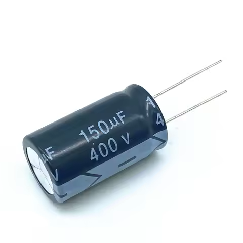 2PCS Higt quality 400V150UF 18*30mm 150UF 400V 18*30 Electrolytic capacitor